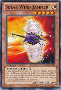 Solar Wind Jammer - Structure Deck: Cyber Dragon Revolution (SDCR) #SDCR-EN013 - Common / Short Print YuGiOh Trading Card