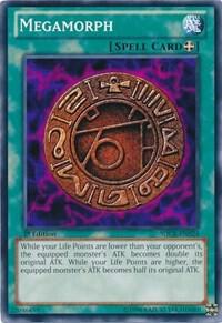 Megamorph trading card from Structure Deck: Cyber Dragon Revolution Megamorph - Structure Deck: Cyber Dragon Revolution YuGiOh trading card