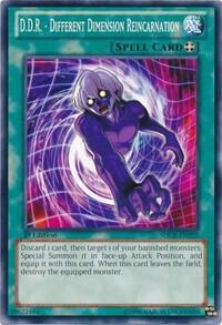 D.D.R. - Different Dimension Reincarnation - Structure Deck: Cyber Dragon Revolution YuGiOh trading card