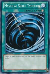 Mystical Space Typhoon - Structure Deck: Cyber Dragon Revolution (SDCR) #SDCR-EN026 - Common / Short Print YuGiOh Trading Card