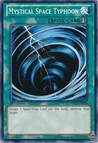 Mystical Space Typhoon trading card from Structure Deck: Cyber Dragon Revolution Mystical Space Typhoon - Structure Deck: Cyber Dragon Revolution YuGiOh trading card