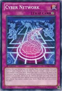 Cyber Network trading card from Structure Deck: Cyber Dragon Revolution Cyber Network - Structure Deck: Cyber Dragon Revolution YuGiOh trading card