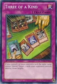 Three of a Kind - Structure Deck: Cyber Dragon Revolution YuGiOh trading card