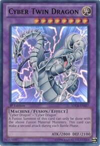Cyber Twin Dragon - Structure Deck: Cyber Dragon Revolution (SDCR) #SDCR-EN037 - Ultra Rare YuGiOh Trading Card