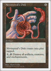 Nevinyrral's Disk - Anthologies (ATH) #69 - Rare Magic: The Gathering Trading Card