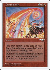 Pyrokinesis - Anthologies (ATH) #47 - Uncommon Magic: The Gathering Trading Card