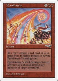 Pyrokinesis - Anthologies (ATH) #47 - Uncommon Magic: The Gathering Trading Card