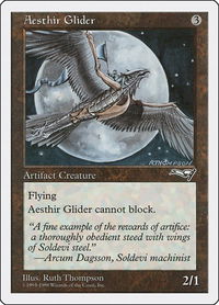 Aesthir Glider - Anthologies (ATH) #67 - Common Magic: The Gathering Trading Card