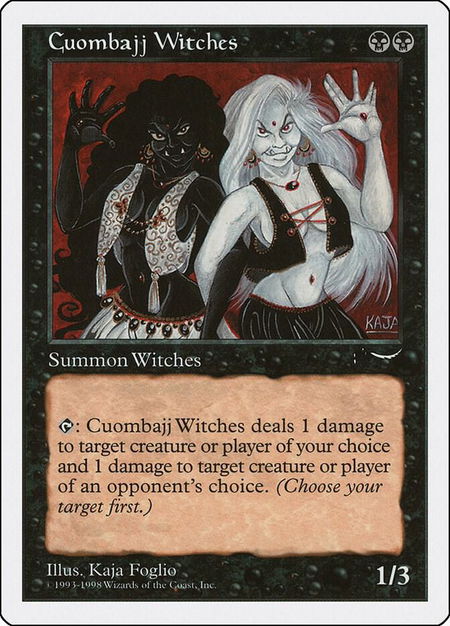 Cuombajj Witches - Anthologies Magic: The Gathering trading card