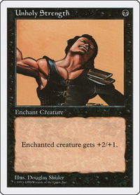 Unholy Strength - Anthologies (ATH) #28 - Common Magic: The Gathering Trading Card