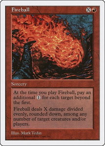 Fireball - Anthologies (ATH) #29 - Common Magic: The Gathering Trading Card