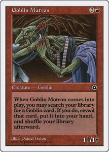 Goblin Matron - Anthologies (ATH) #35 - Uncommon Magic: The Gathering Trading Card