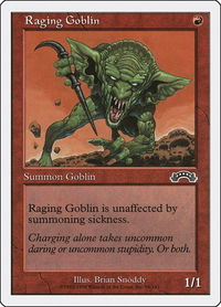 Raging Goblin - Anthologies (ATH) #49 - Common Magic: The Gathering Trading Card