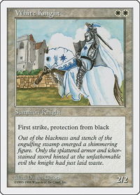 White Knight - Anthologies (ATH) #18 - Uncommon Magic: The Gathering Trading Card