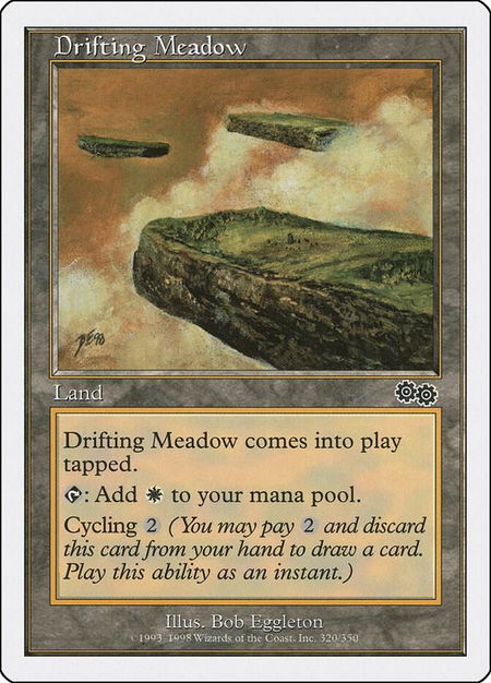 Drifting Meadow trading card from Anthologies Drifting Meadow - Anthologies Magic: The Gathering trading card