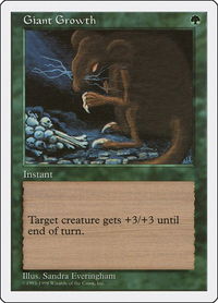 Giant Growth - Anthologies (ATH) #55 - Common Magic: The Gathering Trading Card