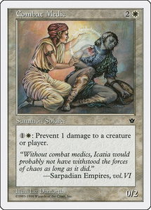 Combat Medic - Anthologies (ATH) #4 - Common Magic: The Gathering Trading Card