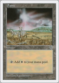 Plains (Mirage) - Anthologies (ATH) #78 - Land Magic: The Gathering Trading Card