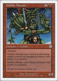 Goblin Mutant - Deckmasters Garfield vs Finkel (DKM) #12 - Uncommon Magic: The Gathering Trading Card