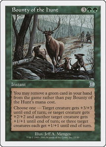 Bounty of the Hunt - Deckmasters Garfield vs Finkel (DKM) #23 - Uncommon Magic: The Gathering Trading Card