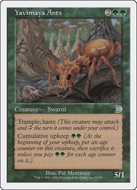 Yavimaya Ants - Deckmasters Garfield vs Finkel (DKM) #32 - Uncommon Magic: The Gathering Trading Card