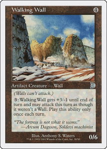 Walking Wall - Deckmasters Garfield vs Finkel (DKM) #38 - Uncommon Magic: The Gathering Trading Card