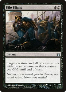 Bile Blight - Born of the Gods (BNG) #61 - Uncommon Magic: The Gathering Trading Card