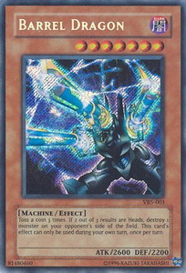 Barrel Dragon - The Valuable Book Volume 5 (VB5) #VB5-003 - Secret Rare YuGiOh Trading Card