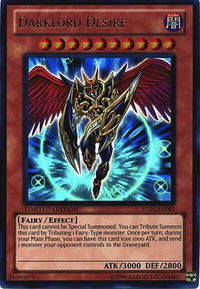 Darklord Desire - Yu-Gi-Oh! GX Manga Promotional Cards #YG05-EN001 - Ultra Rare YuGiOh Trading Card