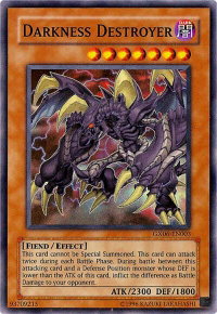 Darkness Destroyer - Yu-Gi-Oh! GX Tag Force Promotional Cards  #GX06-EN003 - Super Rare YuGiOh Trading Card