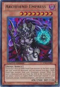 Archfiend Empress - Sneak Preview Series 5 (STBL-ENSP) #STBL-ENSP1 - Ultra Rare YuGiOh Trading Card