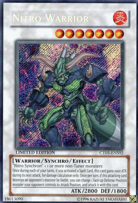 Nitro Warrior - 2008 Collectors Tin YuGiOh trading card