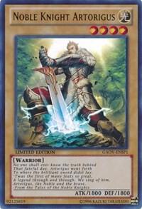 Noble Knight Artorigus (GAOV-ENSP1) - Galactic Overlord YuGiOh trading card
