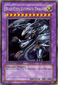 Blue-Eyes Ultimate Dragon (Secret) - Shonen Jump Magazine Promos (SJMP) #JMP-EN005 - Secret Rare YuGiOh Trading Card