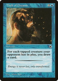 Theft of Dreams - Portal (POR) #72 - Uncommon Magic: The Gathering Trading Card