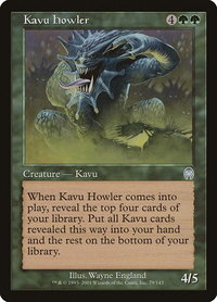 Kavu Howler - Apocalypse (APC) #79 - Uncommon Magic: The Gathering Trading Card