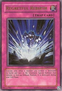 Regretful Rebirth (5D's Tag Force 4) - Yu-Gi-Oh! Video Game Promotional Cards (VDP) #TF04-EN003 - Ultra Rare YuGiOh Trading Card