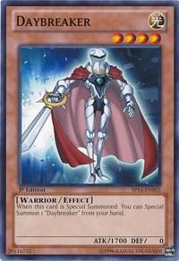 Daybreaker trading card from Star Pack 2014 Daybreaker - Star Pack 2014 YuGiOh trading card