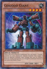 Gogogo Giant (Starfoil) - Star Pack 2014 (SP14) #SP14-EN003 - Rare YuGiOh Trading Card
