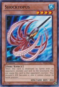 Shocktopus (Starfoil) - Star Pack 2014 (SP14) #SP14-EN005 - Rare YuGiOh Trading Card