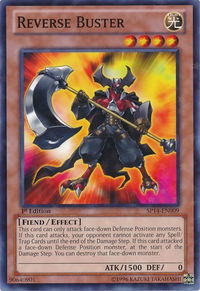 Reverse Buster (Starfoil) - Star Pack 2014 (SP14) #SP14-EN009 - Rare YuGiOh Trading Card