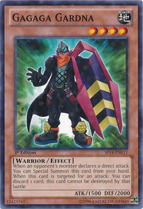 Gagaga Gardna (Starfoil) - Star Pack 2014 (SP14) #SP14-EN011 - Rare YuGiOh Trading Card