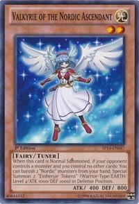 Valkyrie of the Nordic Ascendant - Star Pack 2014 (SP14) #SP14-EN047 - Common / Short Print YuGiOh Trading Card