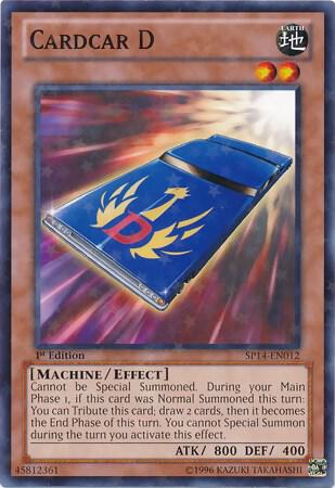 Cardcar D (Starfoil) - Star Pack 2014 YuGiOh trading card