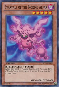Svartalf of the Nordic Alfar (Starfoil) - Star Pack 2014 (SP14) #SP14-EN046 - Rare YuGiOh Trading Card