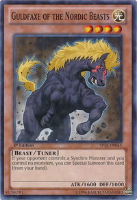 Guldfaxe of the Nordic Beasts (Starfoil) - Star Pack 2014 (SP14) #SP14-EN045 - Rare YuGiOh Trading Card