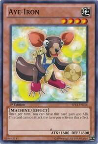 Aye-Iron - Star Pack 2014 (SP14) #SP14-EN016 - Common / Short Print YuGiOh Trading Card