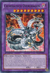 Chimeratech Overdragon (Starfoil) - Star Pack 2014 (SP14) #SP14-EN043 - Rare YuGiOh Trading Card