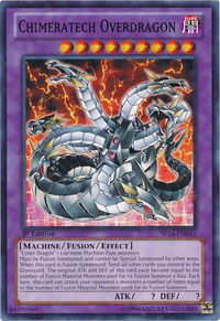 Chimeratech Overdragon (Starfoil) - Star Pack 2014 (SP14) #SP14-EN043 - Rare YuGiOh Trading Card