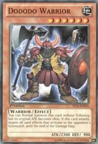 Dododo Warrior - Star Pack 2014 (SP14) #SP14-EN018 - Common / Short Print YuGiOh Trading Card